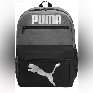 PUMA 3.0 Big Kids Gray and Black Backpack/NWT